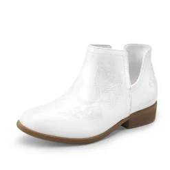 Kids Embroidery Cowgirl Boots