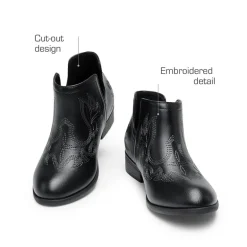 Kids Embroidery Cowgirl Boots