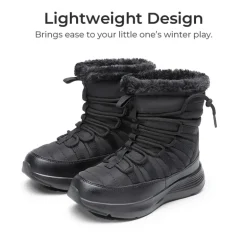 Kids’ Faux Fur Winter Snow Boots