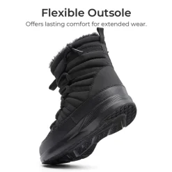 Kids’ Faux Fur Winter Snow Boots