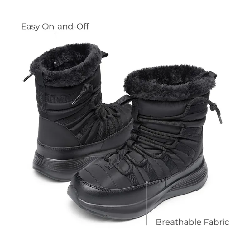 Kids’ Faux Fur Winter Snow Boots