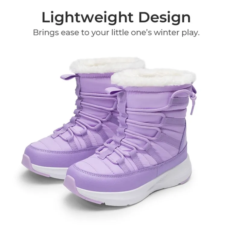 Kids’ Faux Fur Winter Snow Boots