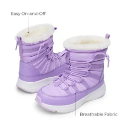 Kids’ Faux Fur Winter Snow Boots