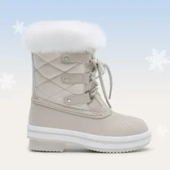 Kids Faux Fur Winter Snow Boots