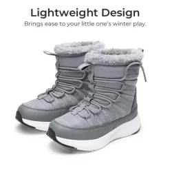 Kids’ Faux Fur Winter Snow Boots