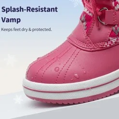 Kids Faux Fur Winter Snow Boots