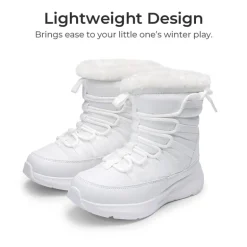 Kids’ Faux Fur Winter Snow Boots