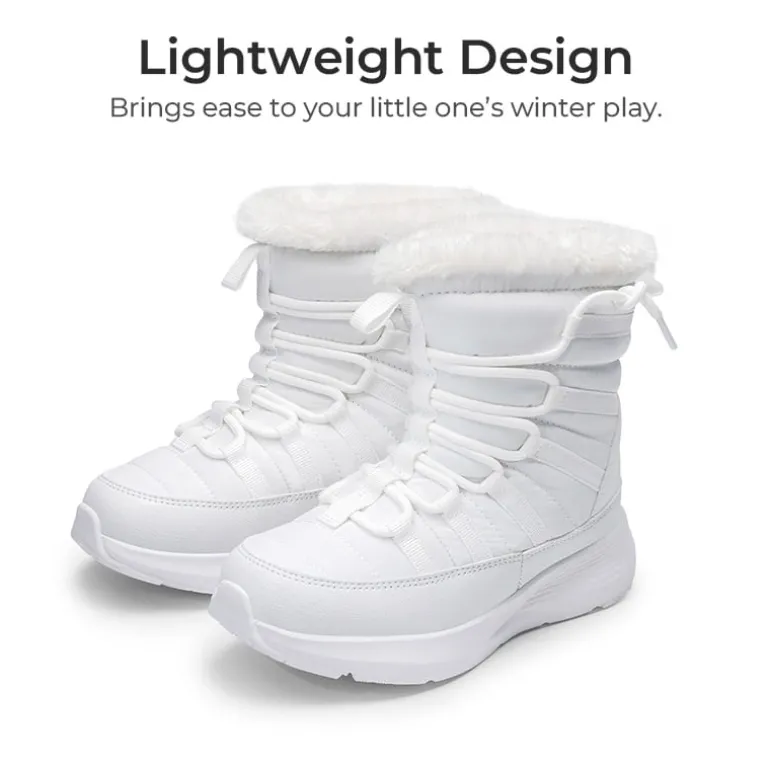 Kids’ Faux Fur Winter Snow Boots