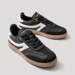 Kids Faux Suede Toe Cap Soccer Cleats