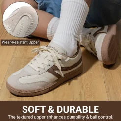 Kids Faux Suede Toe Cap Soccer Cleats