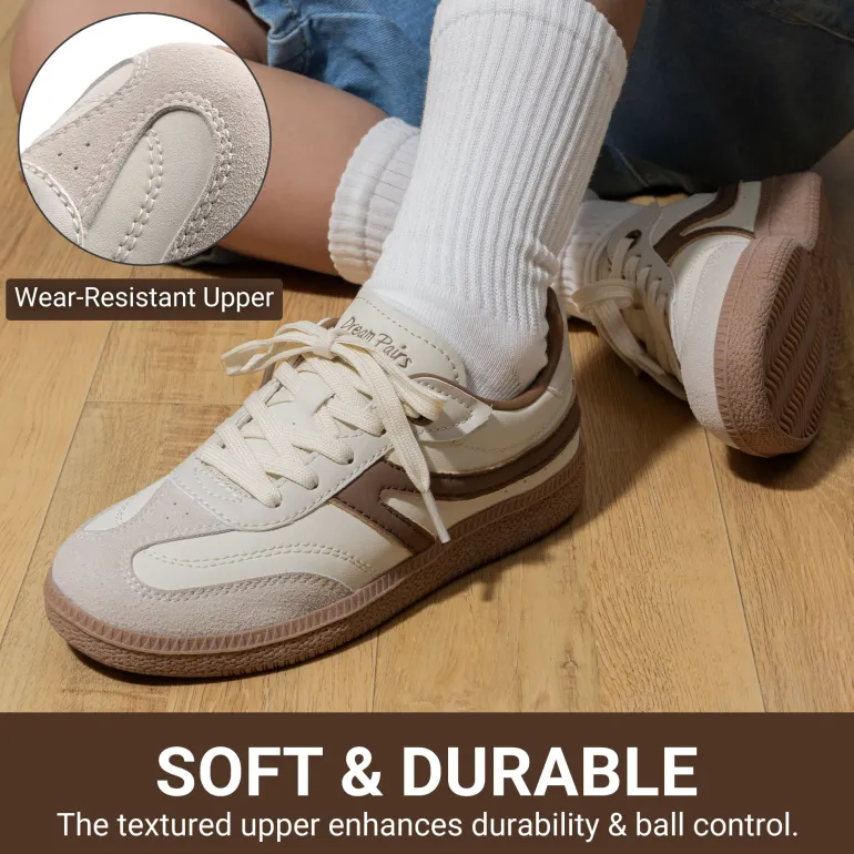 Kids Faux Suede Toe Cap Soccer Cleats