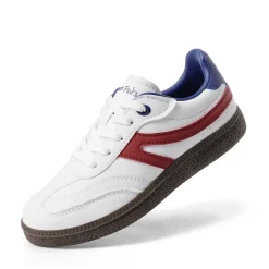 Kids Faux Suede Toe Cap Soccer Cleats