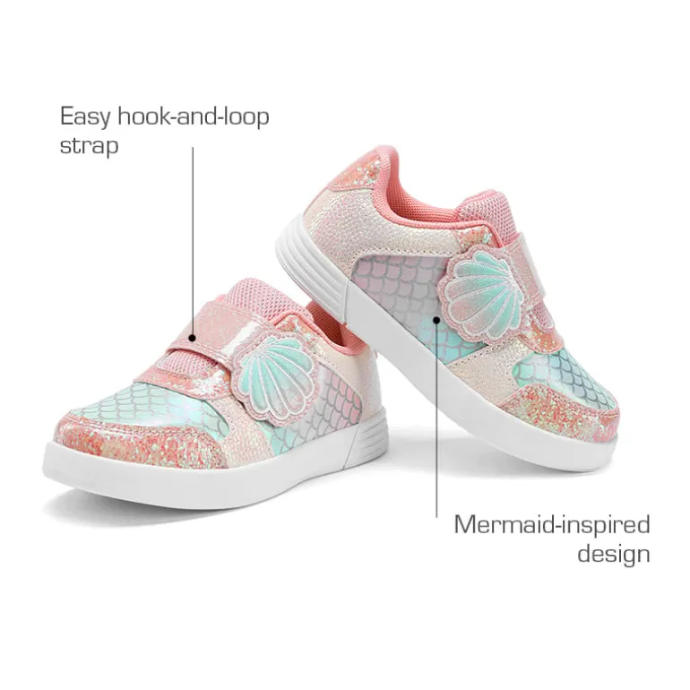 Kids’ Glitter Mermaid Sneakers