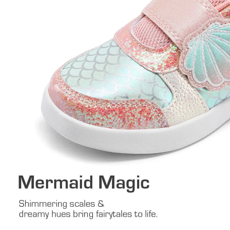 Kids’ Glitter Mermaid Sneakers