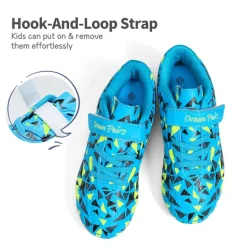 Kids Hook-and-loop Strap Soccer Cleats
