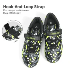 Kids Hook-and-loop Strap Soccer Cleats