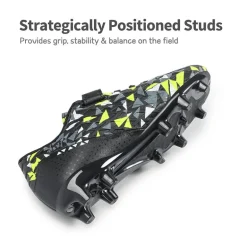 Kids Hook-and-loop Strap Soccer Cleats
