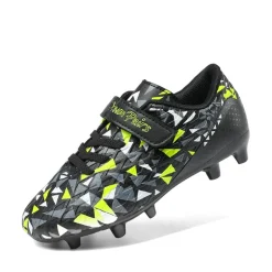 Kids Hook-and-loop Strap Soccer Cleats