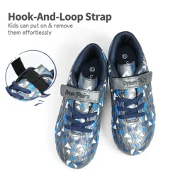 Kids Hook-and-loop Strap Soccer Cleats