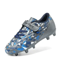 Kids Hook-and-loop Strap Soccer Cleats