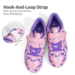 Kids Hook-and-loop Strap Soccer Cleats