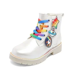 Kids Interchangeable & Colorful Combat Boots
