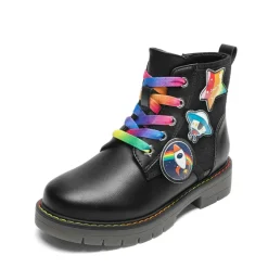 Kids Interchangeable & Colorful Combat Boots