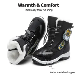 Kids Interchangeable Non-Slip Snow Boots