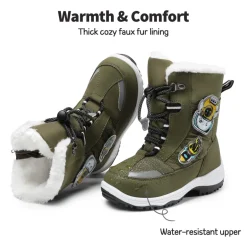 Kids Interchangeable Non-Slip Snow Boots