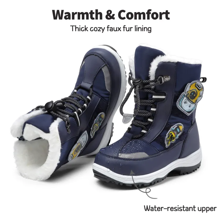 Kids Interchangeable Non-Slip Snow Boots