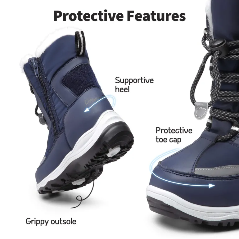 Kids Interchangeable Non-Slip Snow Boots