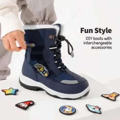 Kids Interchangeable Non-Slip Snow Boots
