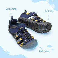 Kids’ Kick-Proof Closed Toe Sport Sandals