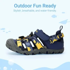 Kids’ Kick-Proof Closed Toe Sport Sandals