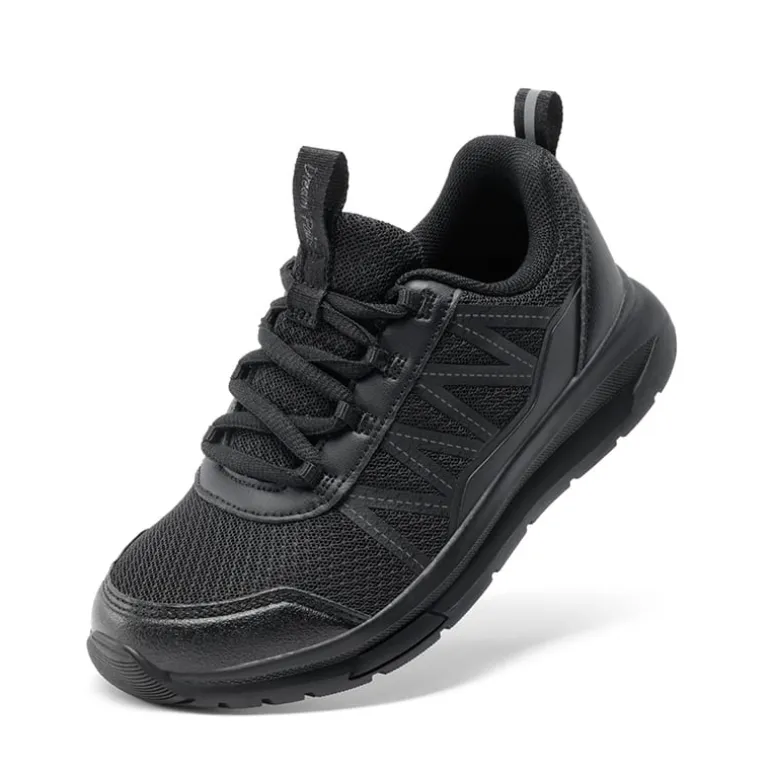 Kids’ Lace-Up Non-Slip Running Shoes