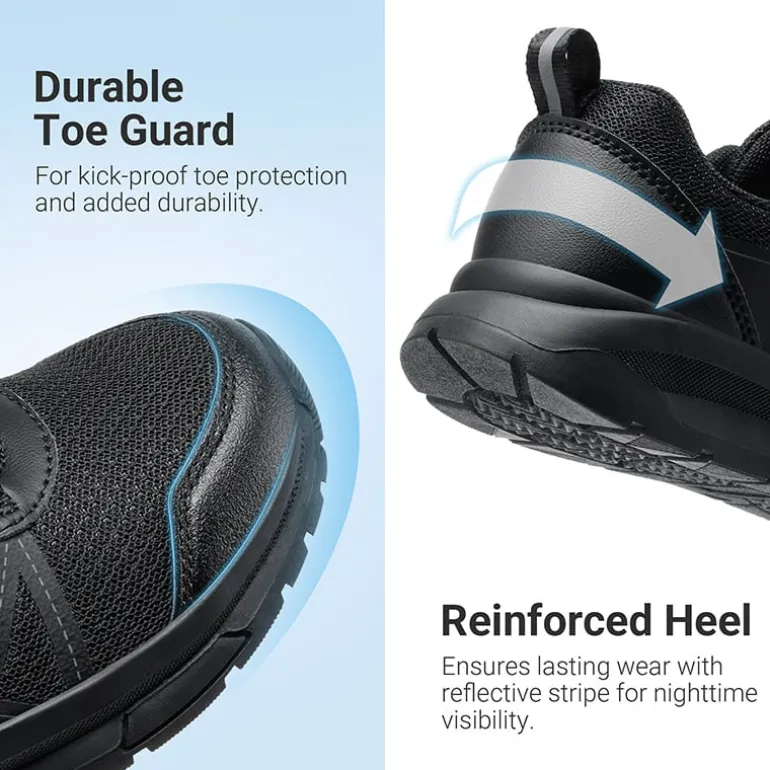 Kids’ Lace-Up Non-Slip Running Shoes