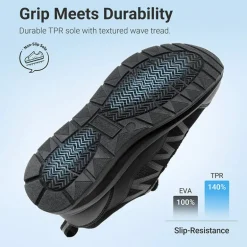 Kids’ Lace-Up Non-Slip Running Shoes