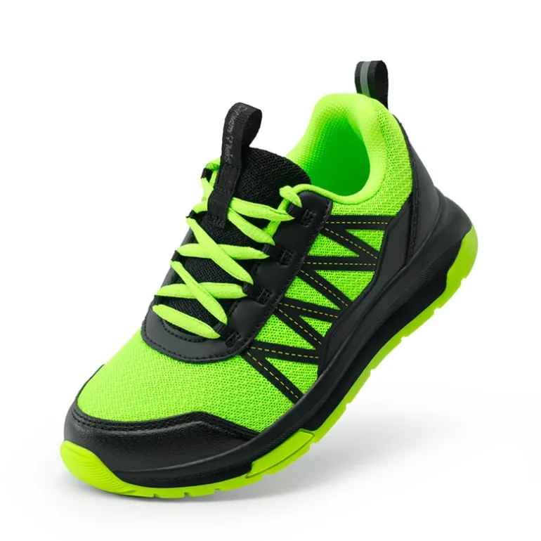 Kids’ Lace-Up Non-Slip Running Shoes