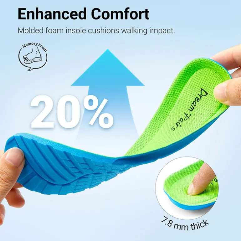 Kids’ Lace-Up Non-Slip Running Shoes