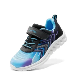 Kids’ Lightweight Mesh Running Shoes with Hook-and-Loop Strap