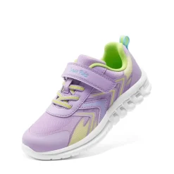 Kids’ Lightweight Mesh Running Shoes with Hook-and-Loop Strap