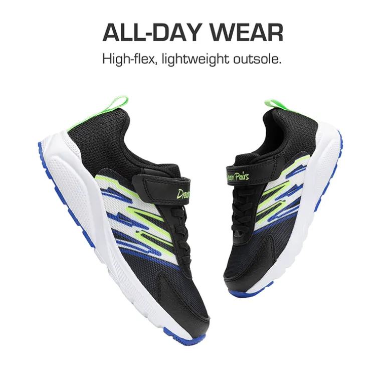 Kids’ Lightweight Reinforced Toe Sneakers