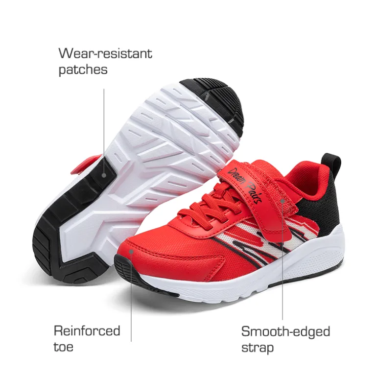 Kids’ Lightweight Reinforced Toe Sneakers