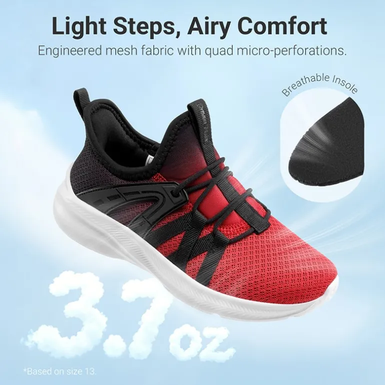 Kids’ Lightweight Slip-On Running Shoes