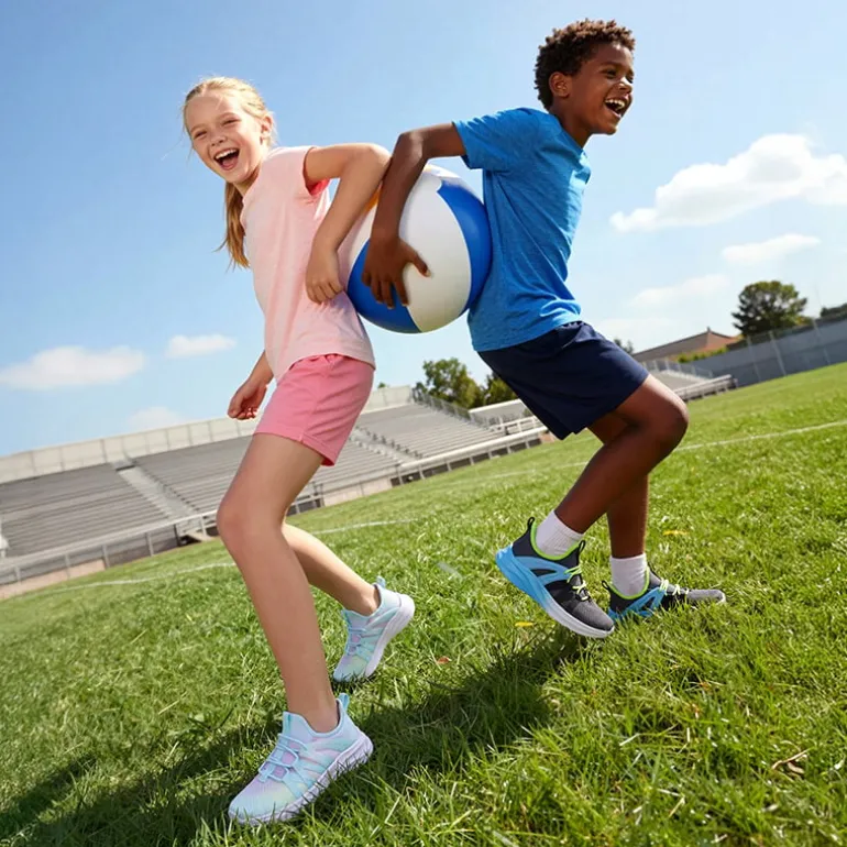 Kids’ Lightweight Slip-On Running Shoes