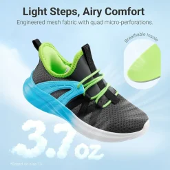 Kids’ Lightweight Slip-On Running Shoes