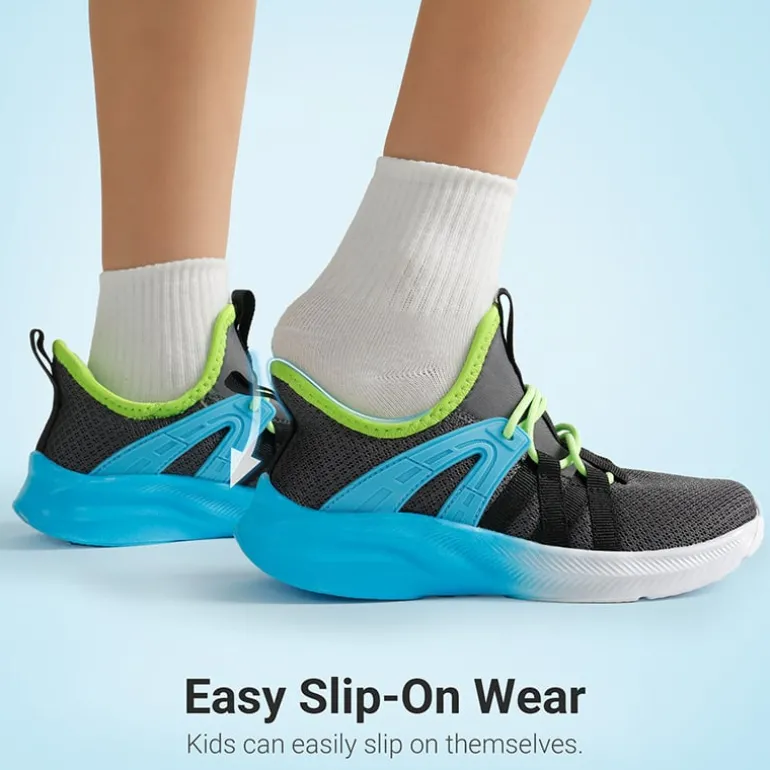 Kids’ Lightweight Slip-On Running Shoes