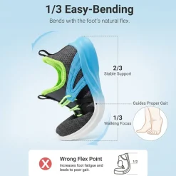 Kids’ Lightweight Slip-On Running Shoes