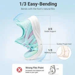 Kids’ Lightweight Slip-On Running Shoes