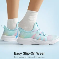 Kids’ Lightweight Slip-On Running Shoes